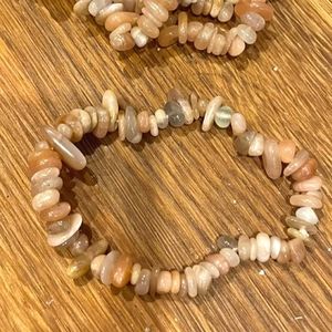 Pink moonstone bracelet!